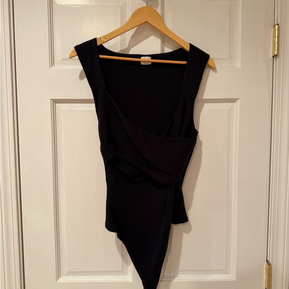 Abercrombie & Fitch Black Sleeveless Top